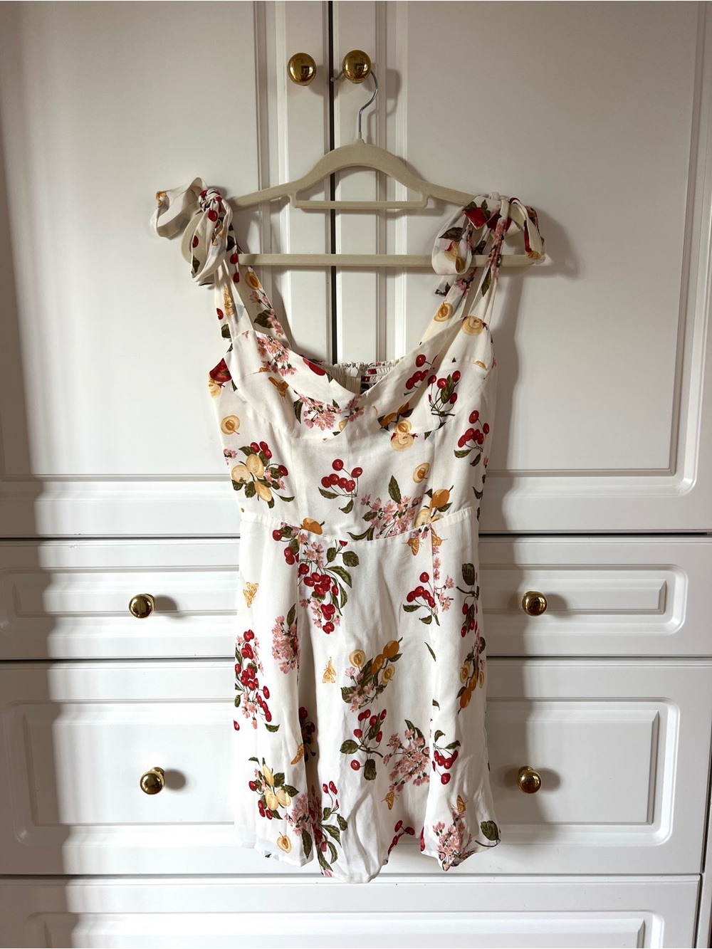 Reformation Floral Mini Dress